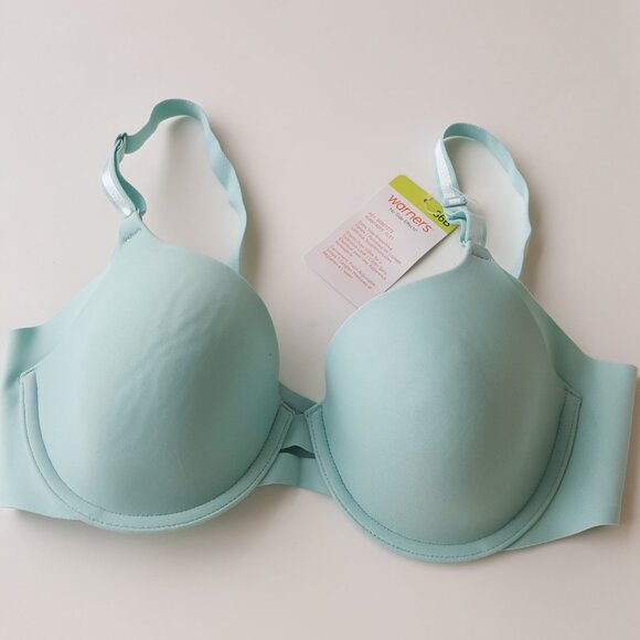 Warners !  Cloud 9™ Super Soft Underwire Lightly Lined Back-Smoothing T-Sh( 36B) - Picture 2 of 4